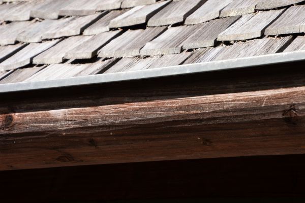 Professional Wood Rain Gutter Installation